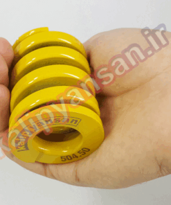فنر قالب سازی زرد طول 64 قطر 50