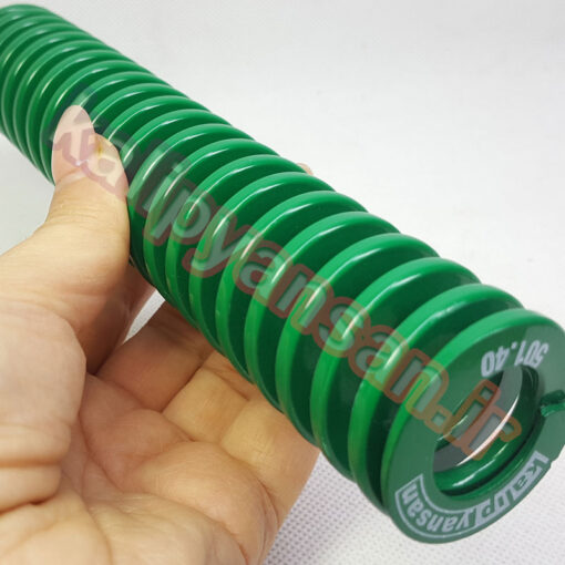 فنر قالب سازی سبز طول 203 قطر 40