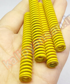 فنر قالب سازی زرد طول 76 قطر 10