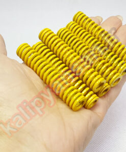 فنر قالب سازی زرد طول 64 قطر 13