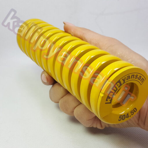 فنر قالب سازی زرد طول 178 قطر 50