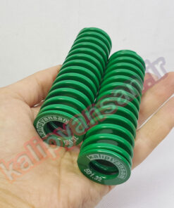 فنر قالب سازی سبز طول 102 قطر 32