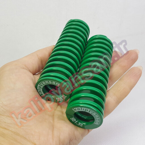 فنر قالب سازی سبز طول 102 قطر 32