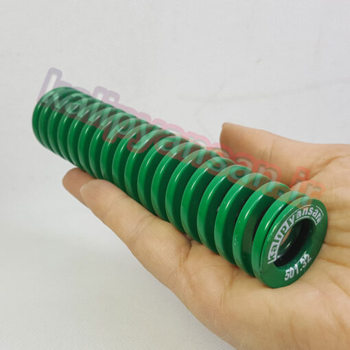 فنر قالب سازی سبز طول 139 قطر 32