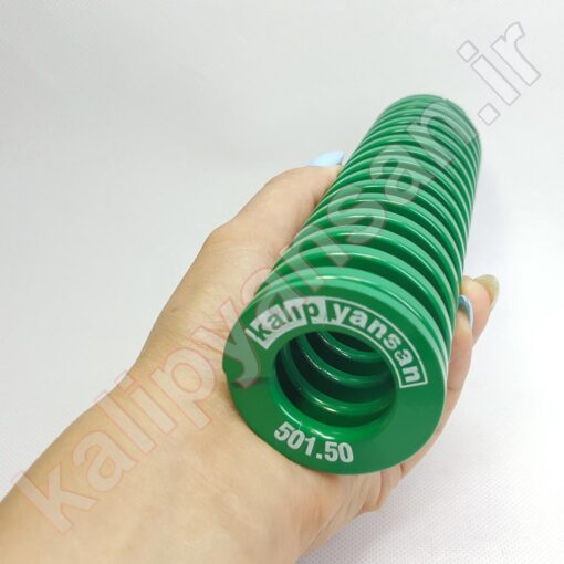 فنر قالب سازی سبز طول 178 قطر 50