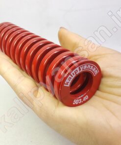 فنر قالب سازی قرمز طول 139 قطر 40