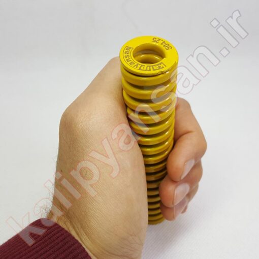 فنر قالب سازی زرد طول 127 قطر 25