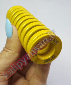 فنر قالب سازی زرد طول 89 قطر 32