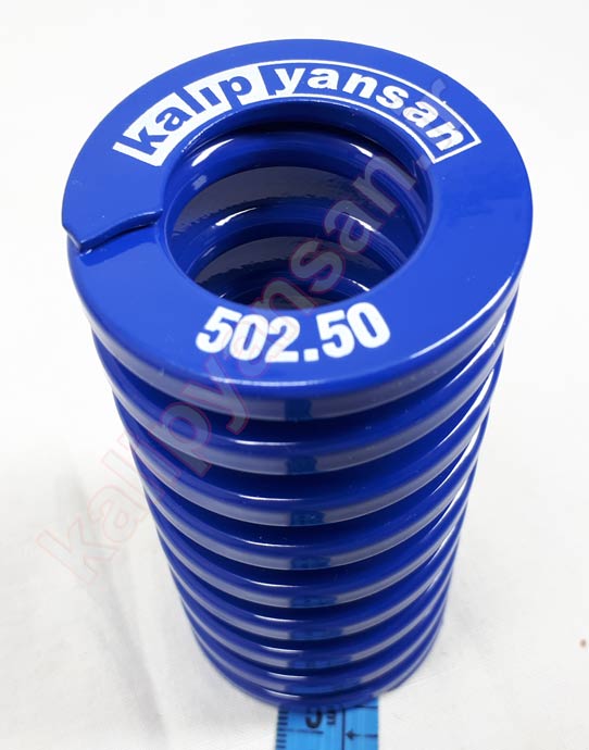 فنر استاندارد قالب آبی ارتفاع 102 قطر 50