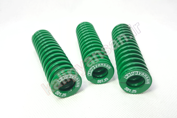 فنر استاندارد قالب سبز ارتفاع 89 قطر 25