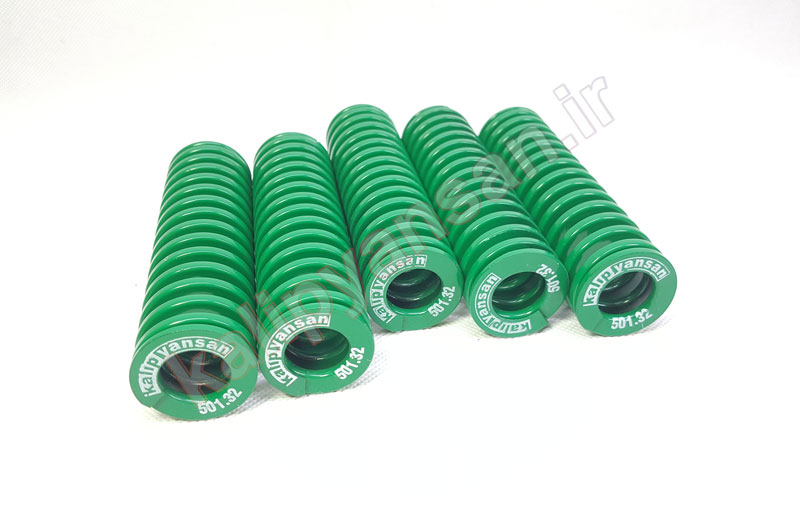 فنر استاندارد قالب سبز ارتفاع 115 قطر 32